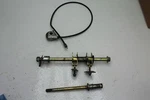 2002 Hyosung GV250 (#379) Front Rear Axle Speedometer Drive Gear Adjusters. Fixed Price $17.95.