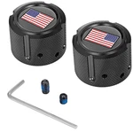 Figurati Designs FD21R-FAC-BK Axle Nut Cover Front Stainless Steel Red/white/b. Fixed Price $142.45.