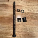1974 Honda CB360T Rear Axle Shaft Spacers Nut Washer Oem. Fixed Price $29.99.