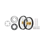 Tusk 1934950152 Impact Complete Front/rear Wheel Package 1.60 X 21 2.15. Fixed Price $820.05.