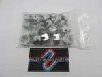 Of 19 Harley Davidson Genuine Nos Hex Nut Slotted 7823. Fixed Price $124.99.