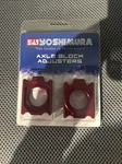 New Yoshimura 2428-707-L Axle Adjuster Block Jmg. Fixed Price $27.99.