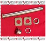 Ducati 749 999 Titanium Rear Axle Spacers & Aduster Screws Black Swingarms 05-06. Fixed Price $380.00.