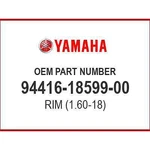 Yamaha Rim (1.60-18) 94416-18599-00 Oem New. Fixed Price $113.73.