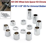 Cnc Wheel Axle Spacer Kit Id 3/4" Od 1-1/8" For Harley Touring Bobber Chopper. Fixed Price $24.99.
