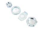 Zinc Rear Axle Nut And Lock Kit For Harley-davidson. Fixed Price $46.99.