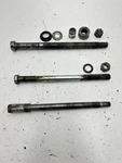 1978 Yamaha Xt 500 Enduro Oem Good Axles Swing Arm Front Rear Bolts Nuts. Fixed Price $97.99.