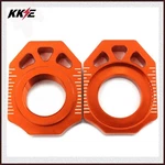 Kke Axle Blocks Chain Adjuster For Ktm Sx-f XC-F125-450 2013-2019 Orange. Fixed Price $19.99.
