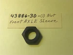 Harley 43886-30 (1) Front Axle Sleeve Nut Big Twins 1930-1971 Knucklehead. Fixed Price $15.50.