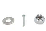 Chrome Axle Nut Kit Castle Style 5/8 18 Unf For Harley-davidson. Fixed Price $42.99.