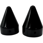Choppers Black Spikes Axle Caps For 1996-2015 Harley Softail Dyna Touring. Fixed Price $107.99.