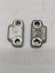 Suzuki GS550 Front Fork Clamps Axle Holders 51132-31030. Fixed Price $20.00.