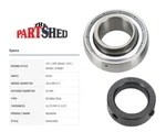 Parts Unlimited RA100NPPB Bearing W/clr 1" Rad.od. Fixed Price $17.95.
