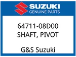Suzuki Oem Part 64711-08D00 Axle,rear. Fixed Price $97.13.