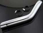 Paughco Rear Heat Shield 435Y For 2 Into 1 Exhaust Rigid / Swingarm Harley Frame. Fixed Price $89.95.