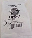 Genuine Harley-davidson Motor Parts New Adjusting Screw Rear Axel P/n 47579-93. Fixed Price $6.90.