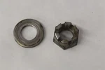 1977 Yamaha D Rear Axle Castle Nut Washer. Fixed Price $10.00.