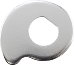Drag Specialties Axle Adjuster Cam Rear Chrome Fits '02-'19 Flh. Fixed Price $10.65.