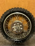 1974 1975 Suzuki Ts Rear Wheel Axle Hub Tm. Fixed Price $80.00.