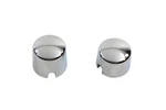 Chrome Rear Axle Nut Cover Set For Harley-davidson. Fixed Price $35.99.