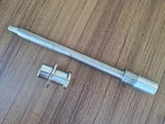 92-04 Suzuki VS800 Intruder. Used Oem Front Wheel Axle With Spacer. Fixed Price $26.00.