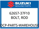 Suzuki Oem Part 62657-37F10 Bolt, Rr Cushion Lower. Fixed Price $9.37.