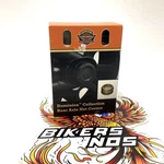 Harley 2008-17 Dyna Softail Minion Collection Rear Axle Nut Cover Black 43000129. Fixed Price $65.00.