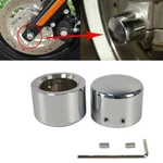 For Harley Sportster 1200 Aluminum Chrome Front Wheel Axle Nut Cover Cap. Fixed Price $9.99.