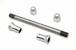 Chrome Front Axle Kit For Harley Davidson By V-twin. Fixed Price $53.01.