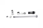 Chrome Rear Axle Kit Fits Harley Davidson 44-0562. Fixed Price $111.83.