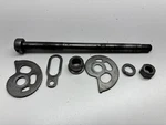 1983-1987 Honda Rear Axle Collar Spacer Chain Adjuster Guides Nut. Fixed Price $34.90.