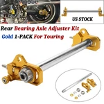 Gold Rear Axle Adjuster Kit Alloy For Harley Touring Road King Street Glide 09+. Fixed Price $70.99.