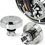 Chrome Front Nut Covers/axle Caps For Harley Davidson Touring 2024-2026. Fixed Price $28.04.
