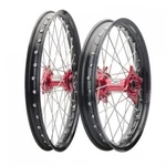 Tusk Impact Complete Front And Rear Wheel 1.60 X 21 2.15 19 Black Rim/silver. Fixed Price $637.56.