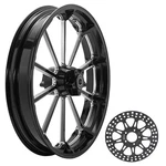 21X3.5 Front Wheel Rim Rotor For Harley Heritage Softail Flstc Springer Flsts. Fixed Price $419.99.