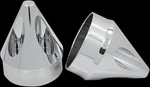 Avon Spike Axle Nut Covers 1IN. Chrome Motorcycle Street Axl-spk-ch-tour. Fixed Price $54.09.