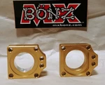 Honda CRF450X 2002-2026 CRF450RX Rear Wheel Axle Blocks Chain Adjusters. Fixed Price $34.95.