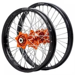 Dubya Edge Complete Front/rear Wheel Set 1.60 X 21 2.15 19 Black Rim/orange. Fixed Price $869.12.