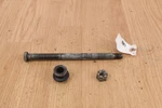 1995 Yamaha Front Axle With Spacer And Nut. Fixed Price $19.95.