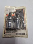Colony 2263-2 Front Axle Covers, Spike Chrome Plated (nos). Fixed Price $50.00.