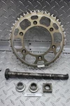 1997 Honda CR250 Rear Axle W/ Pt Sprocket (50T) Axel 42301-KZ3-B00. Fixed Price $79.99.