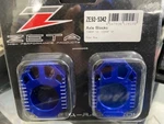 Zeta Axle Blocks Blue Aluminum /ZE93-5342 New Yz & Wr See Discript. Fixed Price $45.95.