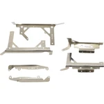 2023-2024 For Ktm 250/350/450 Sx-f Moose Racing Radiator Braces Silver 11-1023. Fixed Price $109.95.