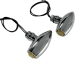 Joker Machine Astro Custom Mount Led Marker Lights Chrome/amber Harley-davidson. Fixed Price $159.07.