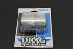 New Drag Specialties Chrome Axle Caps 0214-0450. Fixed Price $19.95.