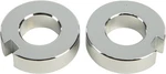 Harddrive Axle Adjuster Collars Chrome Motorcycle Street Bike 25-062 820-51353. Fixed Price $39.86.