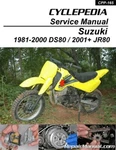 Suzuki DS80 JR80 Motorcycle Cyclepedia Printed Service Manual. Fixed Price $32.95.