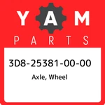 3D8-25381-00-00 Yamaha Axle, Wheel 3D8253810000, New Genuine Oem Part. Fixed Price $89.96.