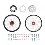 Tusk Impact Complete Front/rear Wheel Package 1.60 X 21 2.15 18 Black. Fixed Price $781.02.