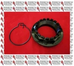 Ducati Titanium Black Rear M48 Cone Nut & Spring Lock Hypermotard 75012072AA. Fixed Price $78.00.